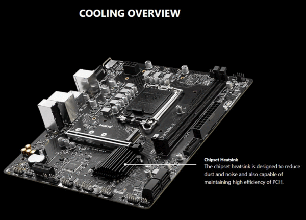 MSI PRO B760M-E DDR5 Motherboard - Image 4