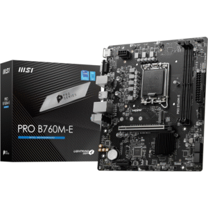 MSI PRO B760M-E DDR5 Motherboard