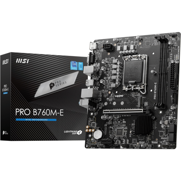 MSI PRO B760M-E DDR5 Motherboard
