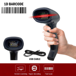 Laser Barcode Scanner , Handheld 1D