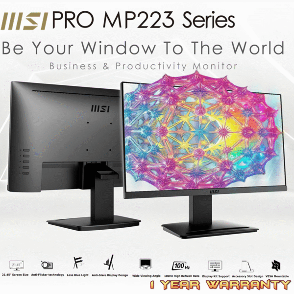 MSI Pro MP223 21.45