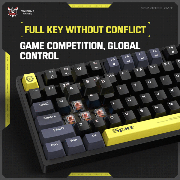 ONIKUMA G52 Wired Mechanical Gaming Keyboard - Image 5