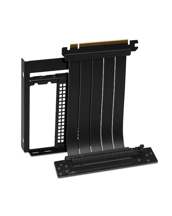 DeepCool Vertical GPU Bracket PCIe 4.0 Vertical GPU Mount Accessory , Riser Cable High Speed Flexible Extender Card Extension Port 90 Degree – Black - Image 5