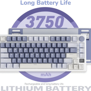 RK ROYAL KLUDGE M75 OCEAN BLUE