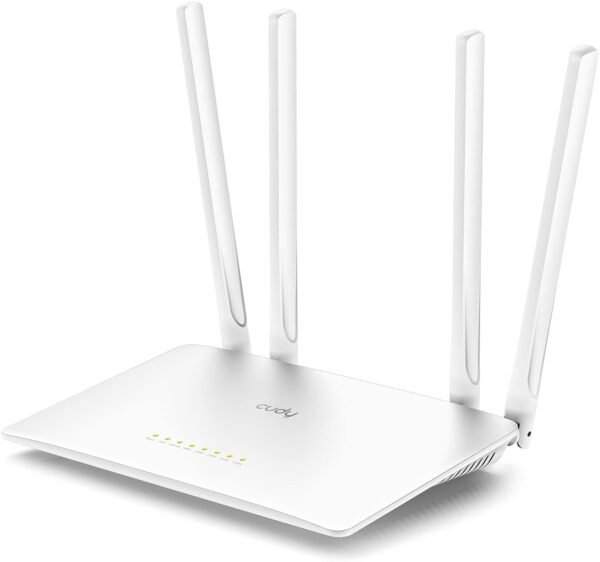 CUDY WR1200 AC1200 4-Stream Dual-Band WiFi Router Extender Wireless Access Point ;  867 Mbps + 300 Mbps Wi-Fi ;  5 Fast Ethernet Ports ; 4 High-Gain Antennas ; 40 Connected Devices ; Covers 100m² ;  Router/AP/RE/WISP/Client Modes ;  Cudy App | NO WARRANTY - Image 3