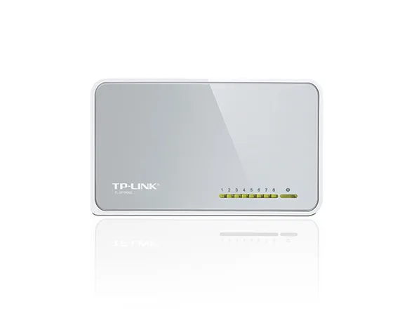 TPLINK 8-Port 10/100Mbps Desktop Switch TL-SF1008D with UK PLUG - Image 4