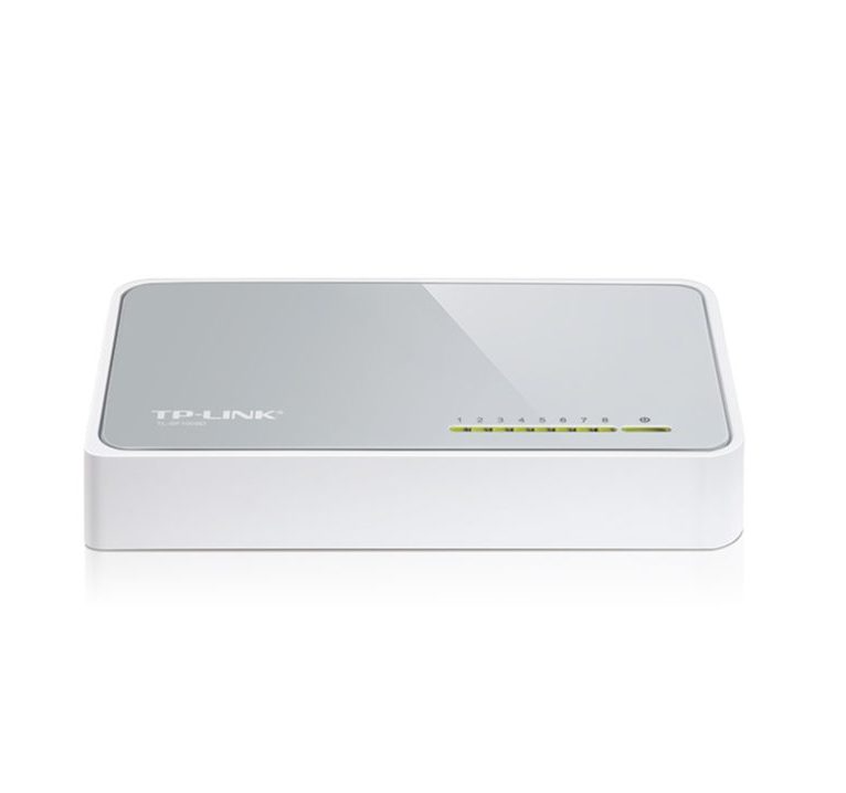 TPLINK 8-Port 10/100Mbps Desktop Switch TL-SF1008D with UK PLUG - Image 3