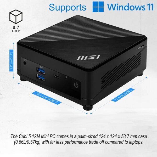 MSI Cubi 5 Mini PC With Intel® Core™ i3-1215U - Image 4
