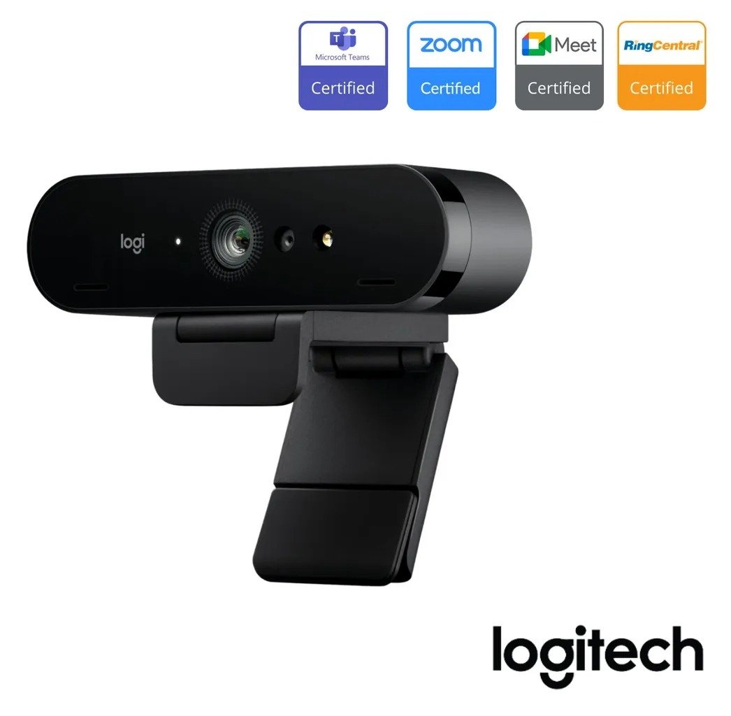 Logitech Brio 4K Pro Webcam C1000e with Privacy Shutter , Ultra 4K HD Video Calling, Noise-Canceling mic, HD Auto Light Correction, Wide Field of View, Works with Microsoft Teams, Zoom