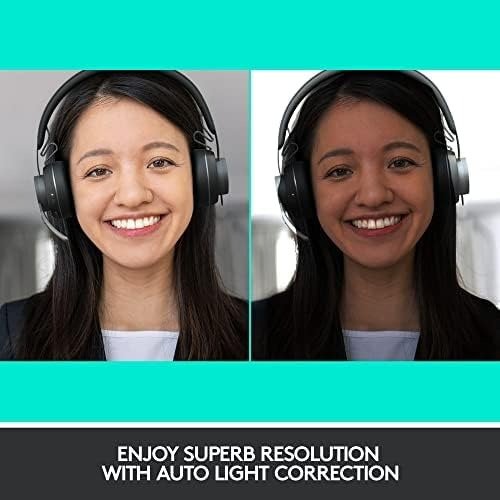 Logitech Brio 4K Pro Webcam C1000e with Privacy Shutter , Ultra 4K HD Video Calling, Noise-Canceling mic, HD Auto Light Correction, Wide Field of View, Works with Microsoft Teams, Zoom - Image 10