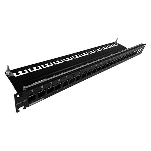 CORNING 3M Everon 24-Port Patch Panel | 1U Rack-Mount | Aluminum Housing | Grounding Kit Included | Universal 19″ Rack | Integrated Cable Strain Relief - Image 5
