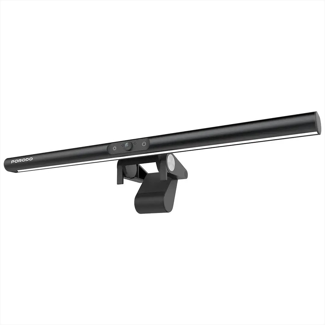 Porodo LumaView Full HD Webcam & Desk Light with Eye-Care LED Technology - Image 2