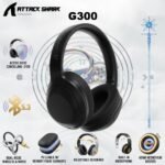 ATTACK SHARK G300 ANC Foldable Headphones With Bluetooth 5.3